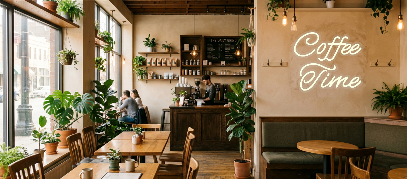 Dein Neonschild – COFFEE TIME