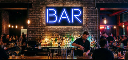 Dein Neonschild – BAR
