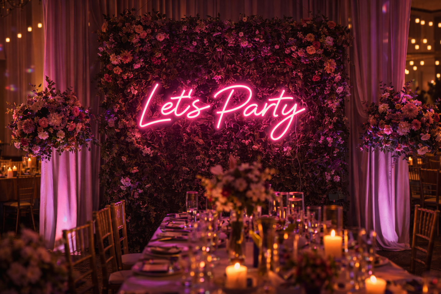 Dein Neonschild – Let’s Party