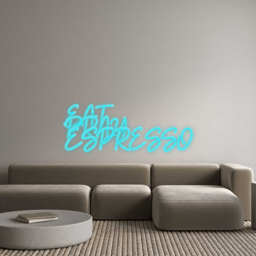 Personalisierbares Neon - LED - Schild in Pink, ideal als Wanddekoration für Wohnzimmer oder Geschäftsräume