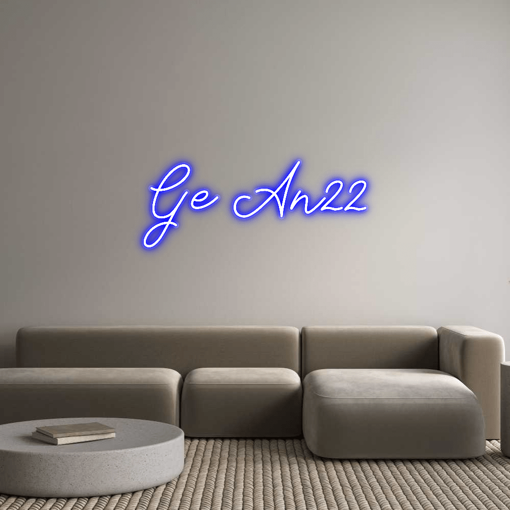 Personalisierbares Neon - LED - Schild in Pink, ideal als Wanddekoration für Wohnzimmer oder Geschäftsräume
