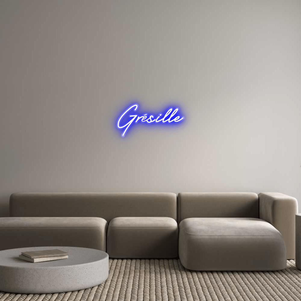 Personalisierbares Neon - LED - Schild in Pink, ideal als Wanddekoration für Wohnzimmer oder Geschäftsräume