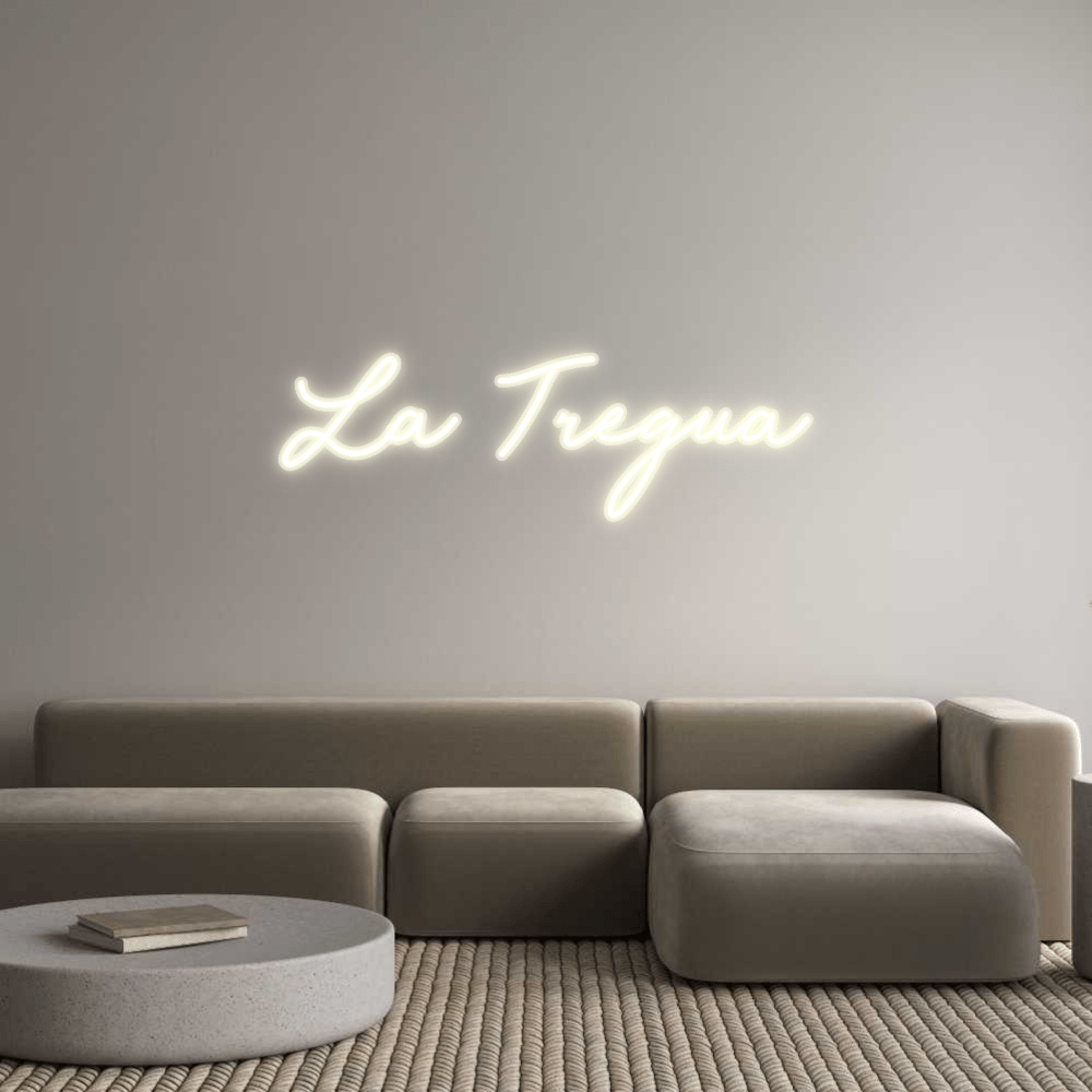Personalisierbares Neon - LED - Schild in Pink, ideal als Wanddekoration für Wohnzimmer oder Geschäftsräume
