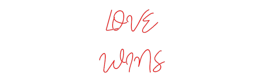 Custom Neon: LOVE
WINS - Glow Your Dreams