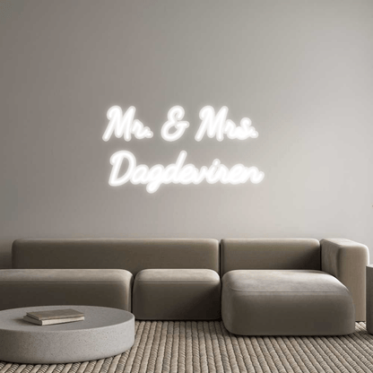 Personalisierbares Neon - LED - Schild in Pink, ideal als Wanddekoration für Wohnzimmer oder Geschäftsräume