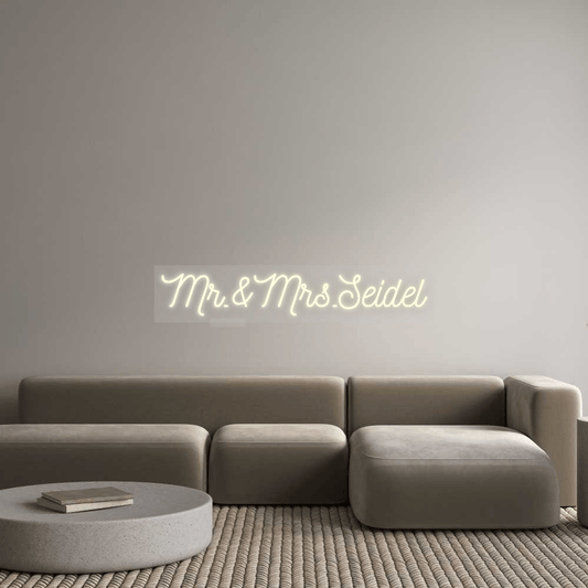 Personalisierbares Neon - LED - Schild in Pink, ideal als Wanddekoration für Wohnzimmer oder Geschäftsräume