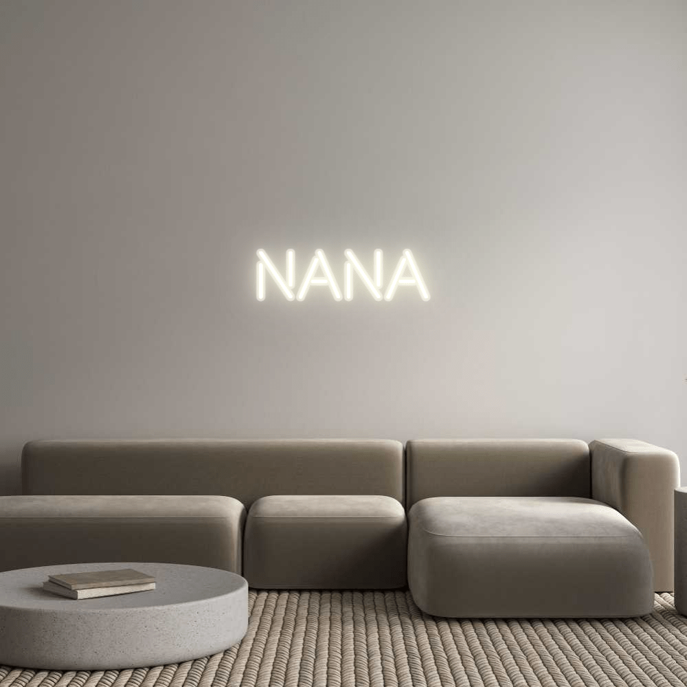 Personalisierbares Neon - LED - Schild in Pink, ideal als Wanddekoration für Wohnzimmer oder Geschäftsräume