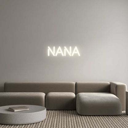 Personalisierbares Neon - LED - Schild in Pink, ideal als Wanddekoration für Wohnzimmer oder Geschäftsräume