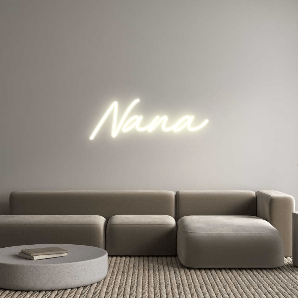 Personalisierbares Neon - LED - Schild in Pink, ideal als Wanddekoration für Wohnzimmer oder Geschäftsräume