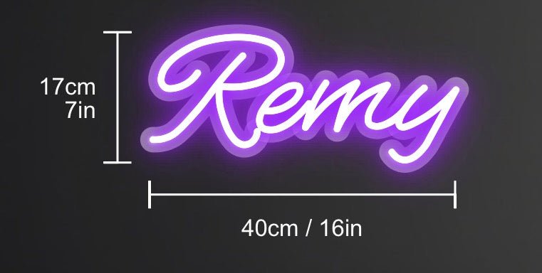 Personalisierbares Neon - LED - Schild in Pink, ideal als Wanddekoration für Wohnzimmer oder Geschäftsräume