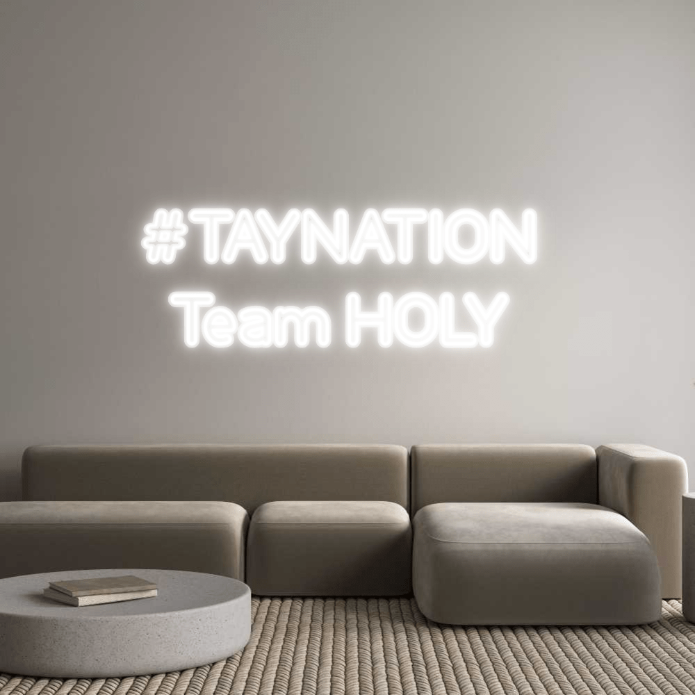 Personalisierbares Neon - LED - Schild in Pink, ideal als Wanddekoration für Wohnzimmer oder Geschäftsräume