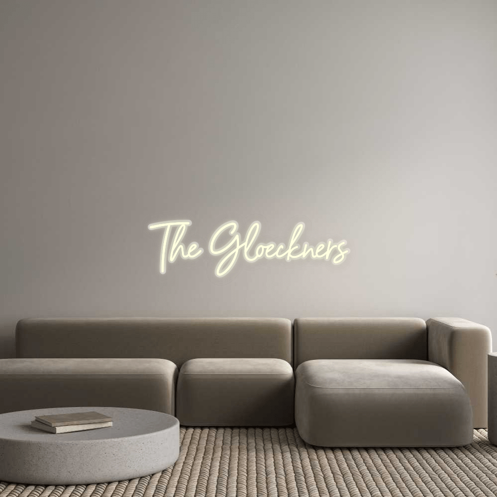 Personalisierbares Neon - LED - Schild in Pink, ideal als Wanddekoration für Wohnzimmer oder Geschäftsräume