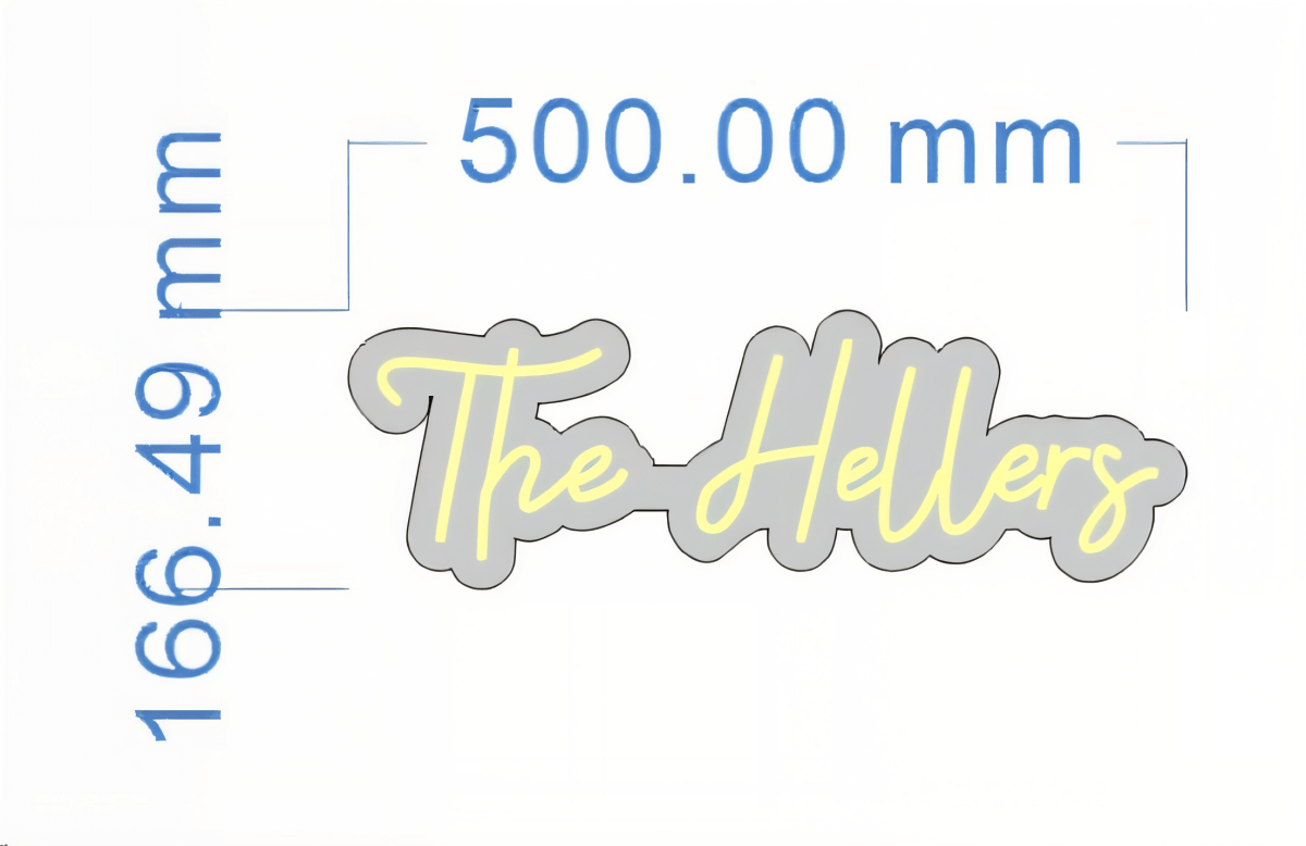 Personalisierbares Neon - LED - Schild in Pink, ideal als Wanddekoration für Wohnzimmer oder Geschäftsräume