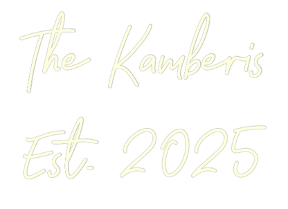 Personalisierbares Neon - LED - Schild in Pink, ideal als Wanddekoration für Wohnzimmer oder Geschäftsräume