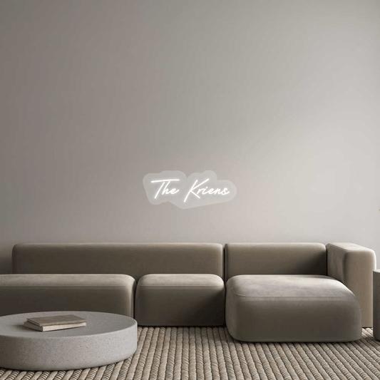 Personalisierbares Neon - LED - Schild in Pink, ideal als Wanddekoration für Wohnzimmer oder Geschäftsräume