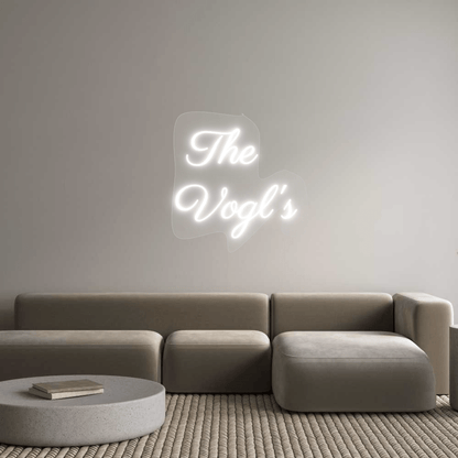 Personalisierbares Neon - LED - Schild in Pink, ideal als Wanddekoration für Wohnzimmer oder Geschäftsräume