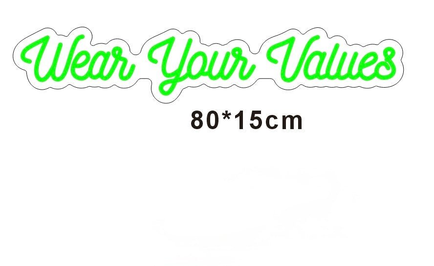 Personalisierbares Neon - LED - Schild in Pink, ideal als Wanddekoration für Wohnzimmer oder Geschäftsräume