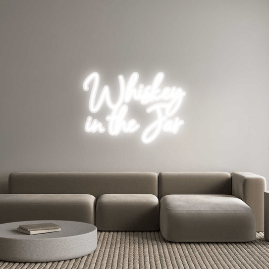 Personalisierbares Neon - LED - Schild in Pink, ideal als Wanddekoration für Wohnzimmer oder Geschäftsräume