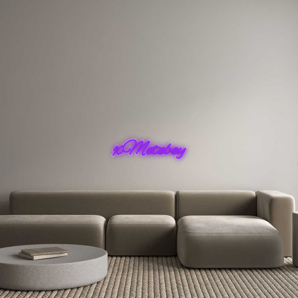 Personalisierbares Neon - LED - Schild in Pink, ideal als Wanddekoration für Wohnzimmer oder Geschäftsräume